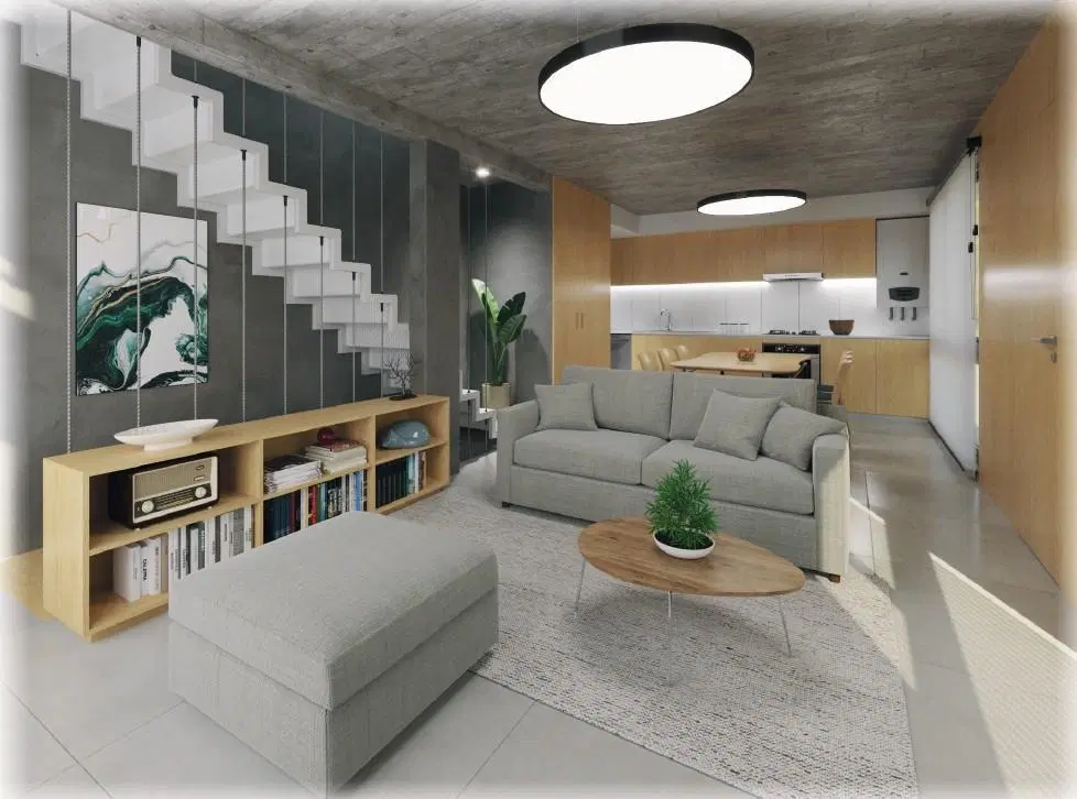 Departamento DUPLEX de 2 dormitorios con patio a metros del Shopping 5
