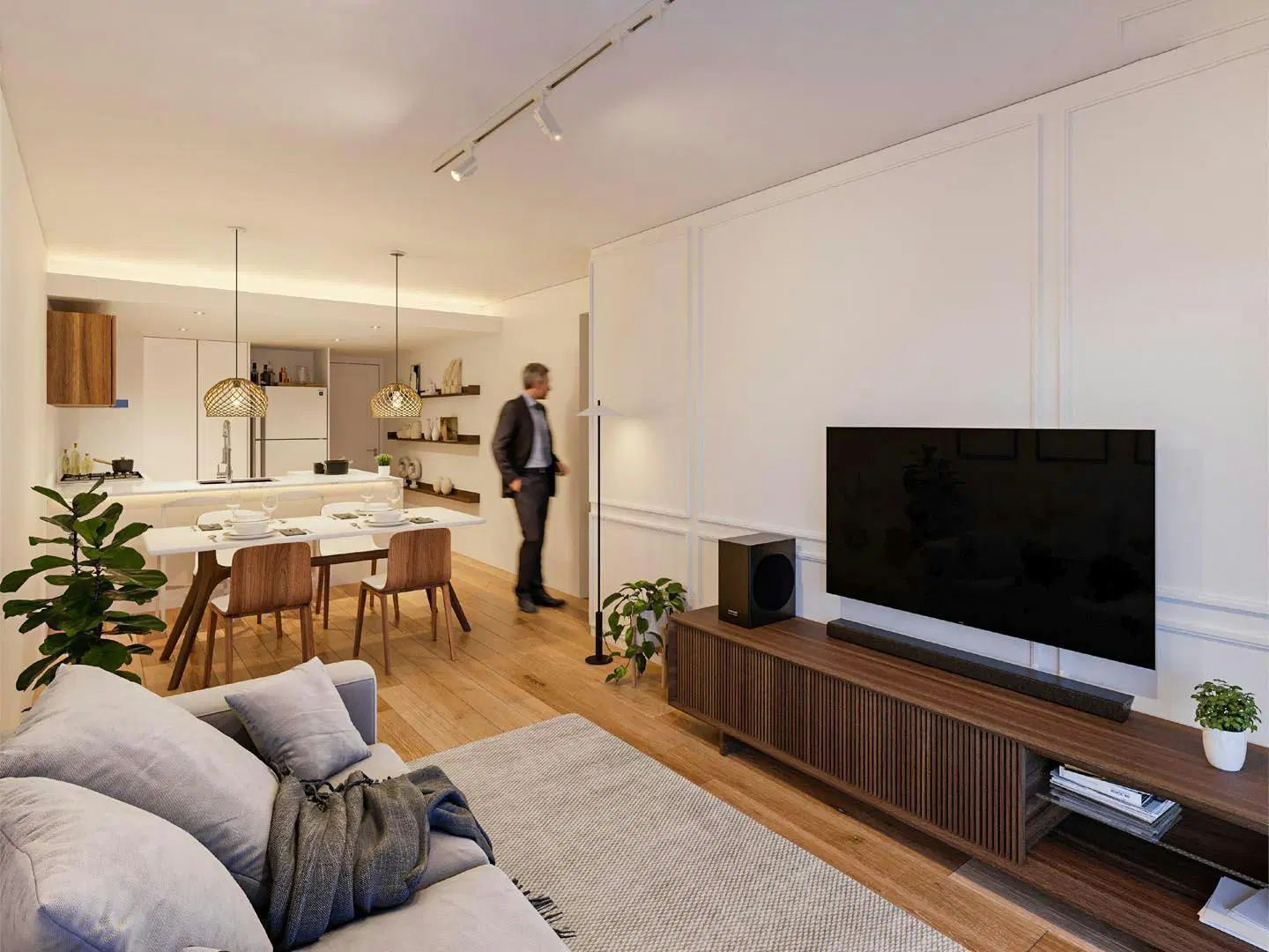 Departamento SEMIPISO de 3 dormitorios a metros de Av. Pellegrini y Bv. Oroño 8