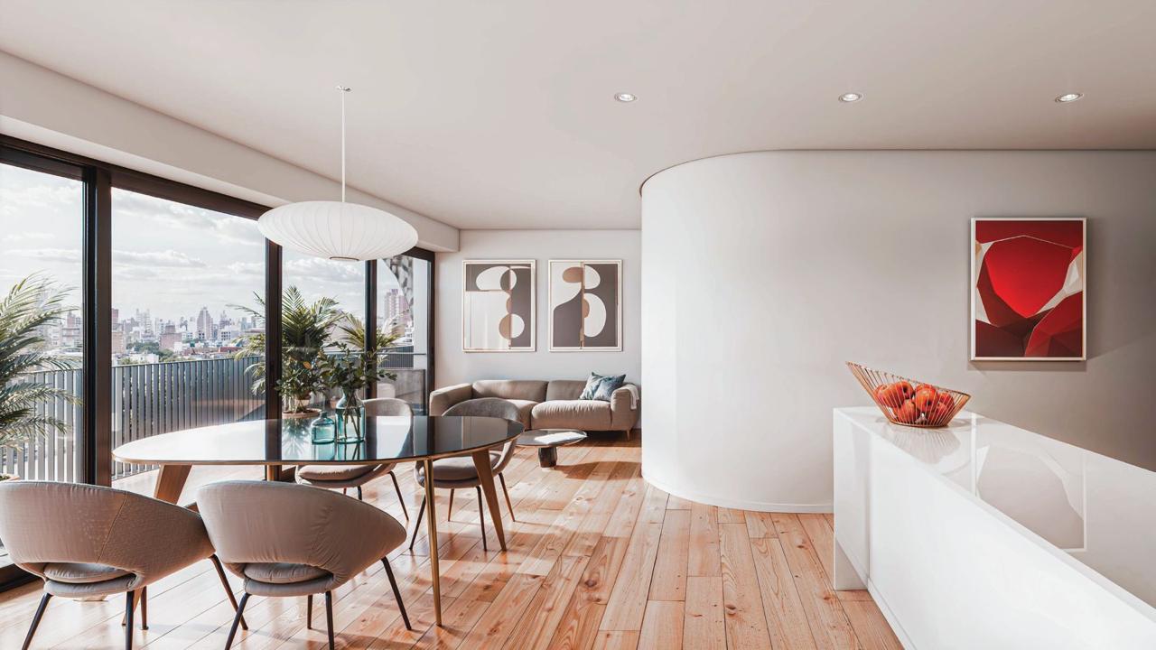 Foto de Departamento de 2 dormitorios con balcón al frente y patio en zona Río, imagen 2