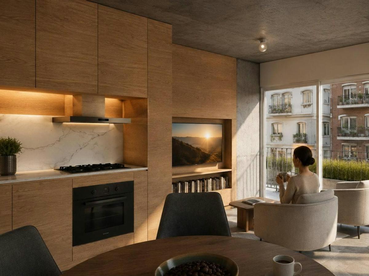 Foto de Departamento PISO EXCLUSIVO de 1 dormitorio a metros del rio, imagen 2