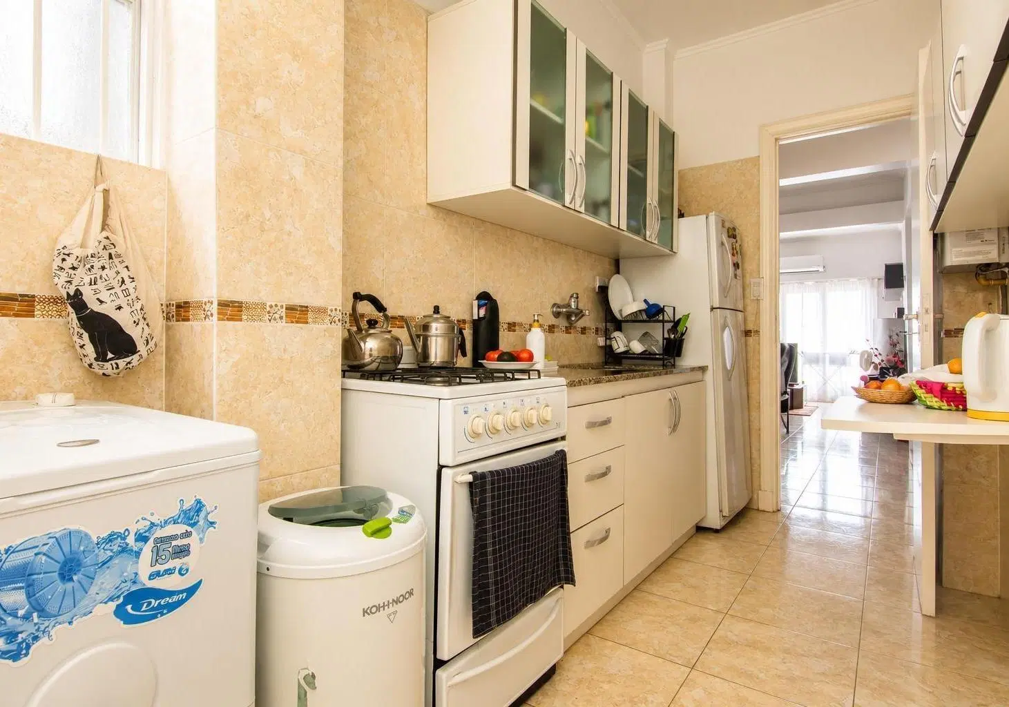 departamento 3 ambientes al frente con balcon 5