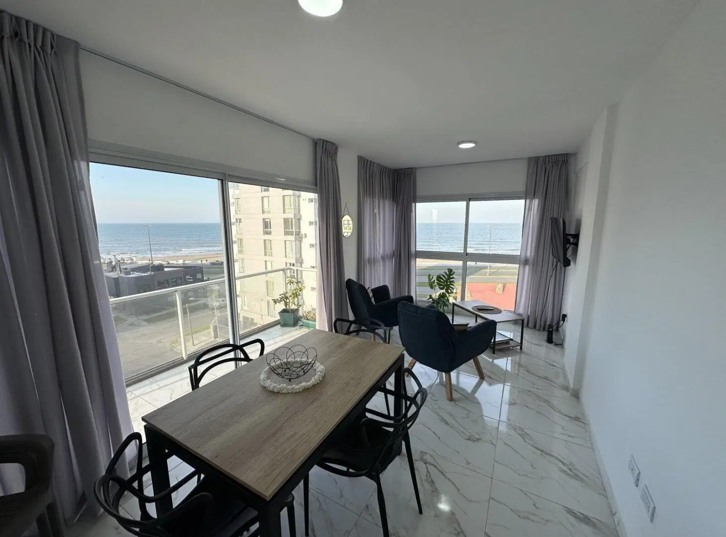 departamento 2 ambientes con vista al mar en alquiler 4