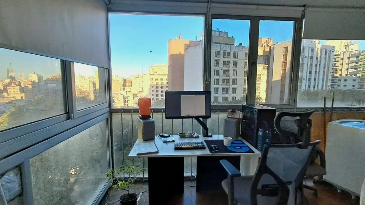 CAÑADA MTRS. COLÓN, ( CENTRO) EXT, 1DORM, LUMINOSO CON VISTA ABIERTA Y ESPACIO IDEAL HOME OFFICE 2