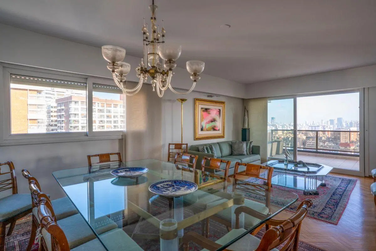 Excepcional 5 amb en torre de Mario R. Álvarez · Piso 21 Norte, 254 m², 3 cocheras 5