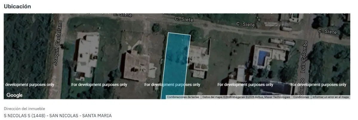 TERRENO EN VENTA – MALAGUEÑO 2