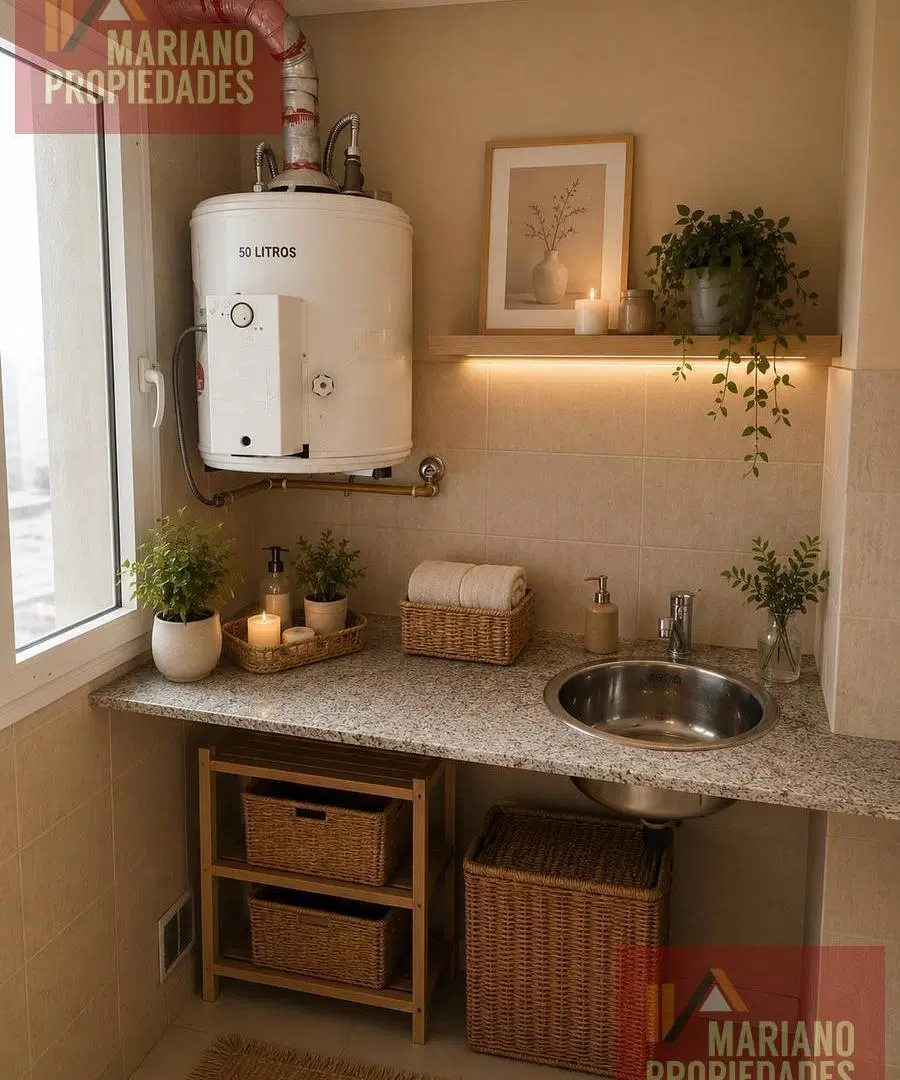 Departamento contrafrente con balcon 3