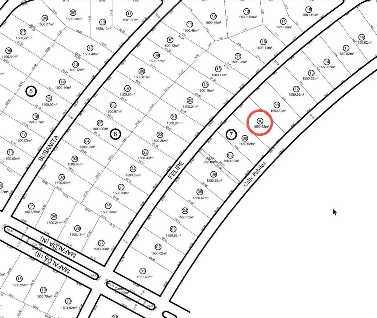 Lote en venta - Heredades (Siete Soles) - Barrio Cerrado 2