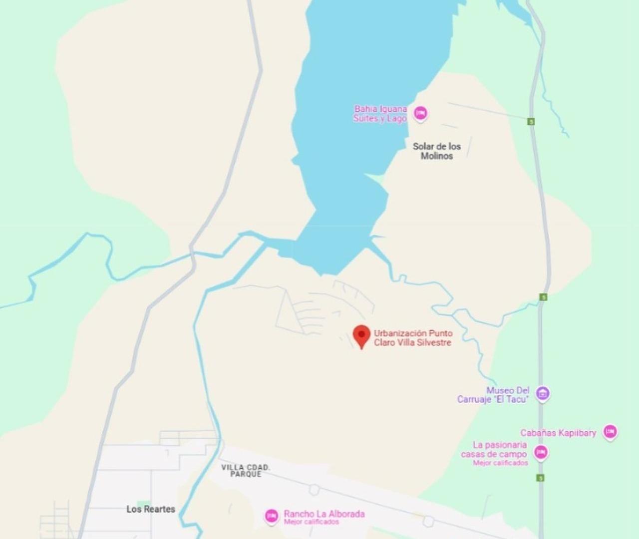 LOTE A LA VENTA, 2000 M2. LOS REARTES (CON ESCRITURA) BARRIO CERRADO