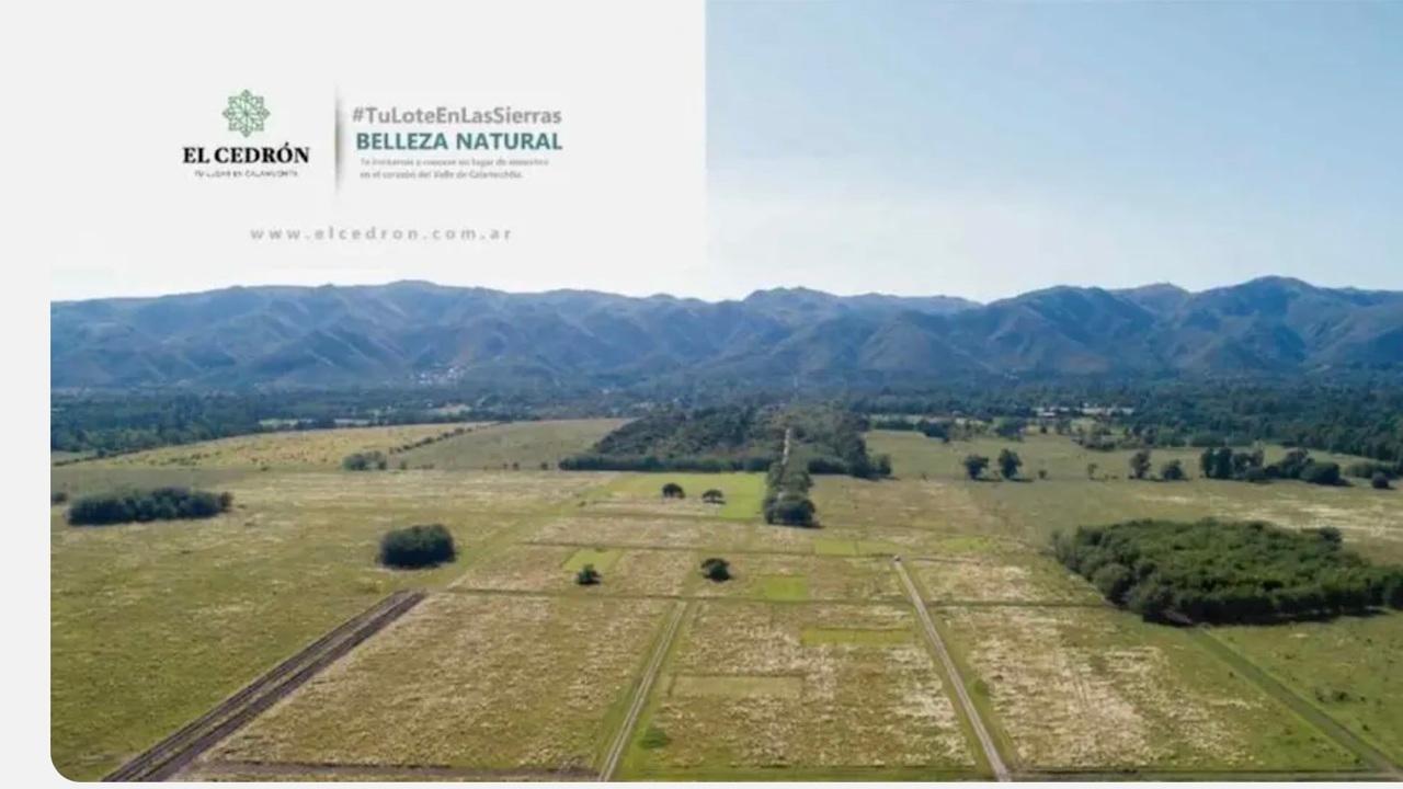 Foto de Lote en Venta, El Cedrón Los Reartes, imagen 3