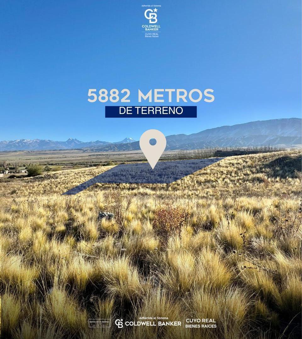 Terreno en venta en Estancia Atamisque | 5.882 m² con vista permanente a la Cordillera