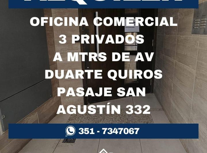 ALQUILER OFICINA COMERCIAL B° CENTRO 1
