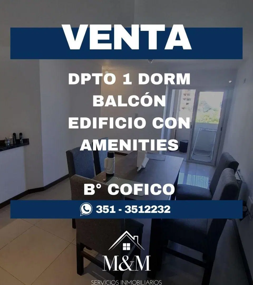 DPTO EN VENTA B° COFICO 1