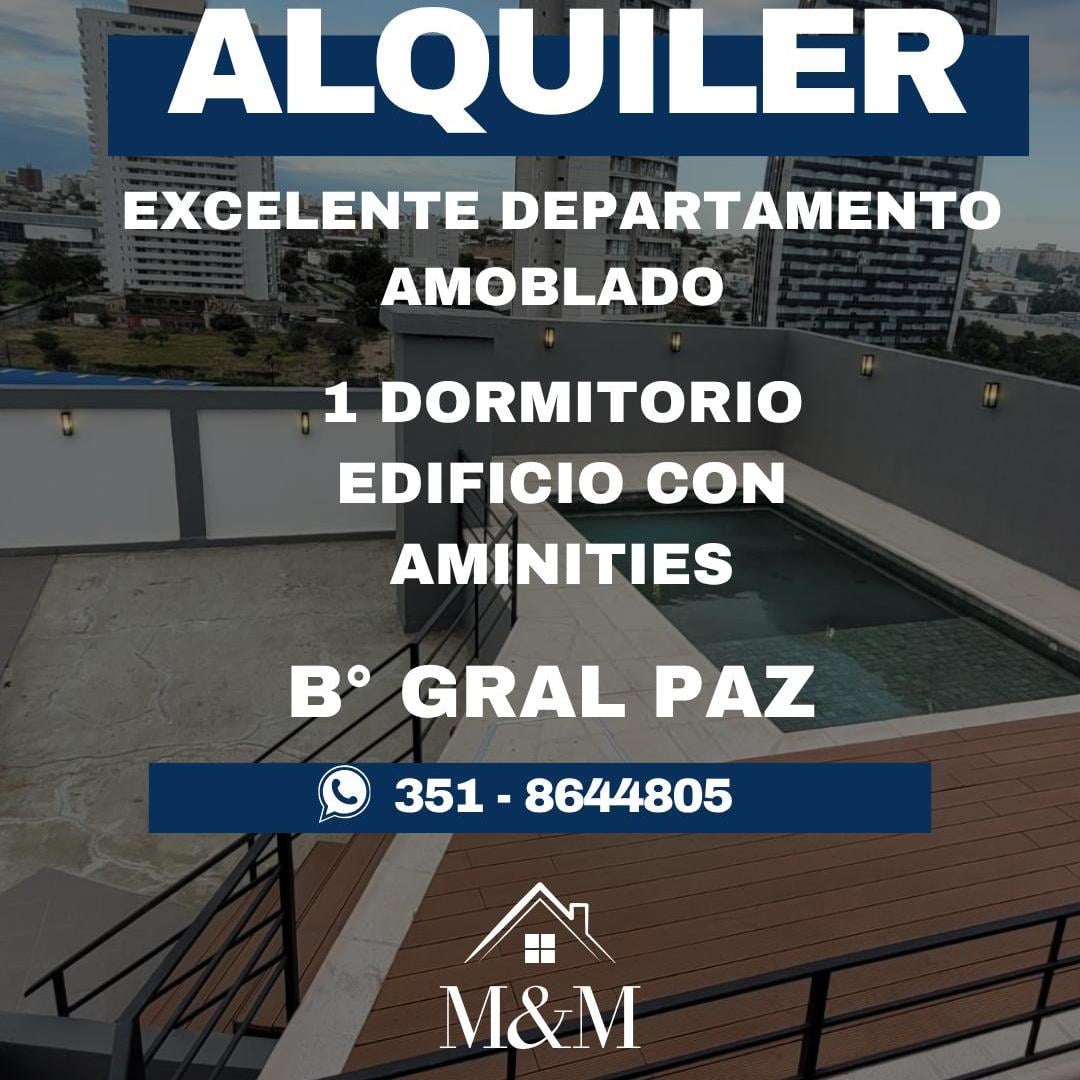 Foto de DEPARTAMENTO AMOBLADO EN ALQUILER | BARRIO GENERAL PAZ, imagen 2