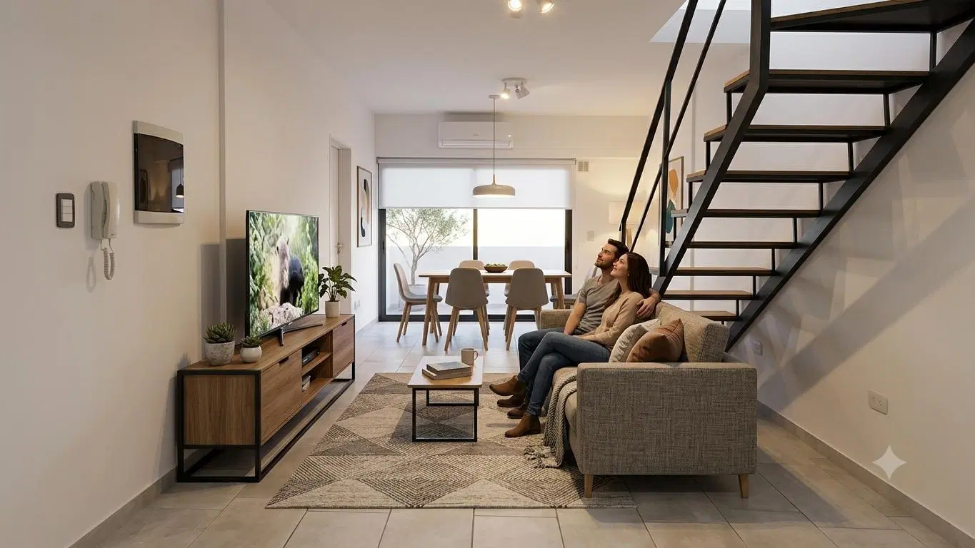¡Hermoso departamento de 2 ambientes en dúplex, listo para mudarse! 2