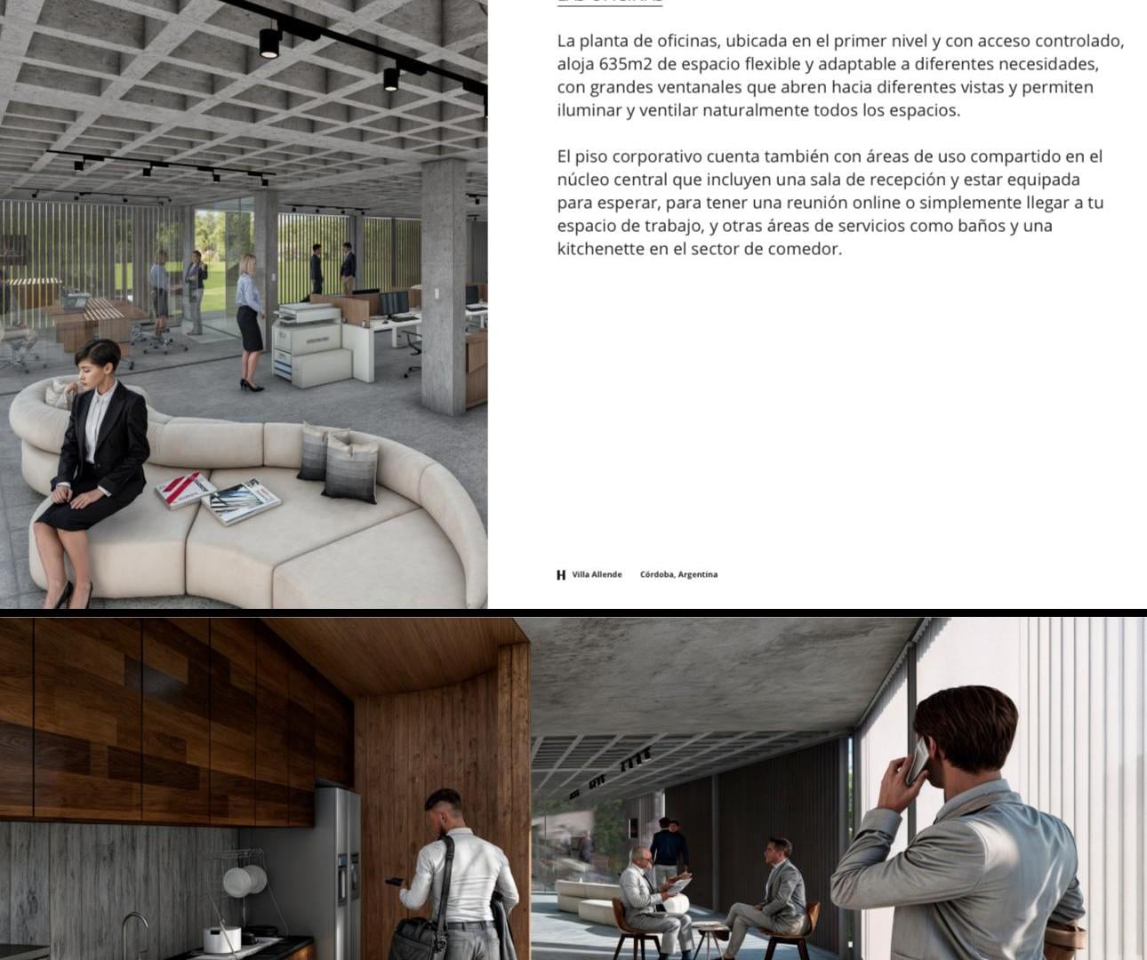 Foto de Oficinas en alquiler en Hva, Villa Allende - 33 m2 cada una, imagen 2