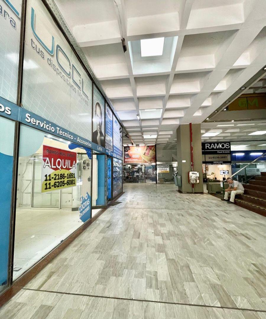 Alquiler Local Comercial Galeria Jardin Microcentro
