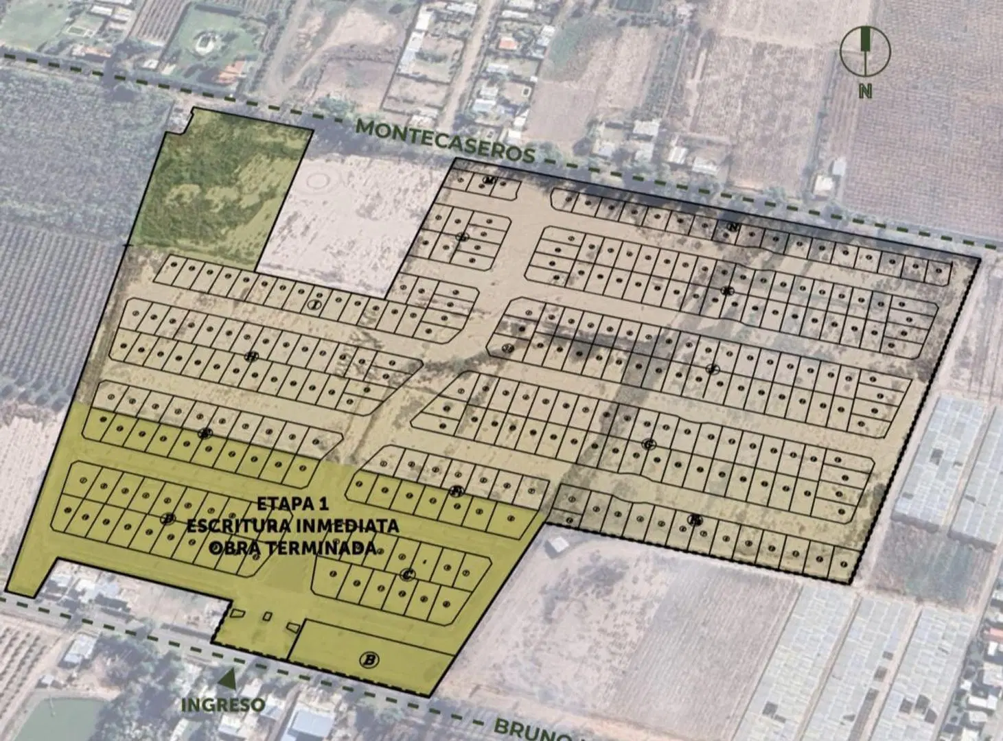 Venta Lotes 300 m² B°  Priv. Solares de Coquimbito 7