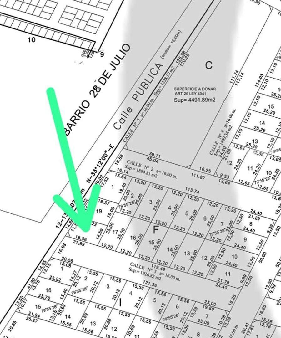 Foto de LOTE EN VENTA B. AGUA Y ENERGÍA | PLAN 28 APTO PH, imagen 2