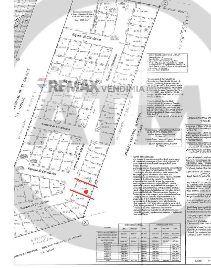 Foto de Lote en Venta Lunlunta Maipú, La Arbequina, imagen 2