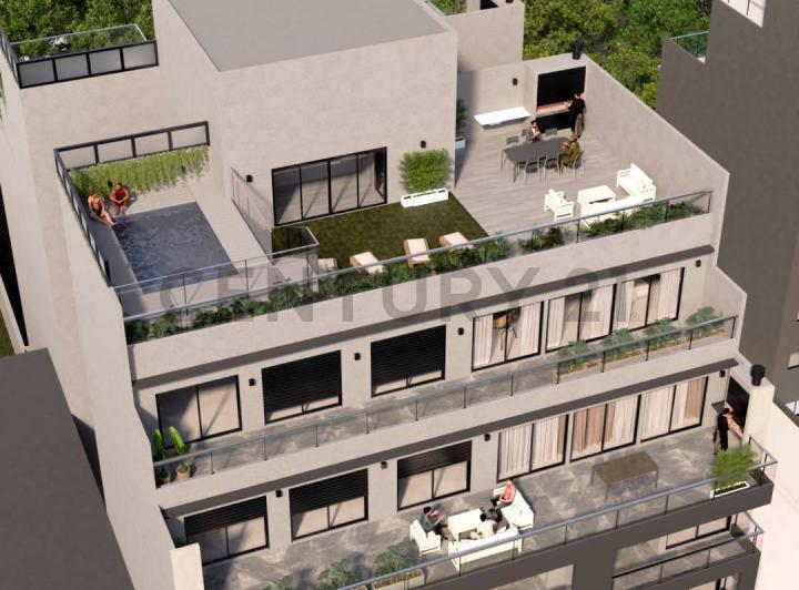 Venta de pozo - unidad de 5 ambientes con jardín y piscina privada en Villa Urquiza 2