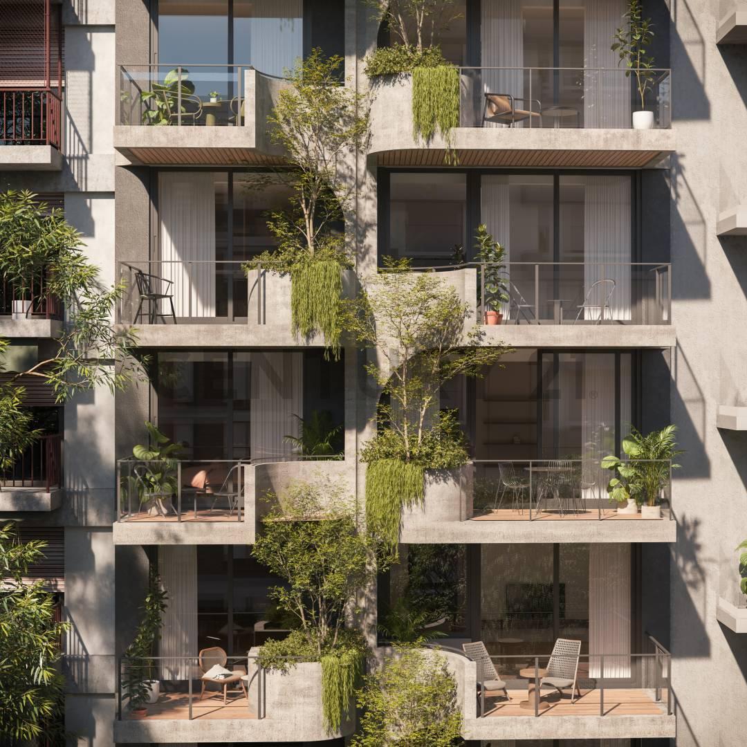 Foto de Monaombiente con balcón en venta I Palermo Chico Boulevard Cerviño, imagen 3