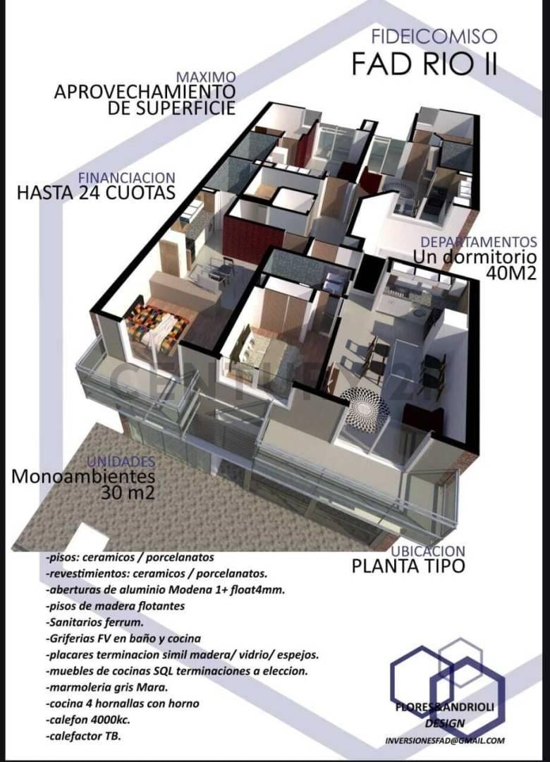 Foto de VENTA DEPARTAMENTO MONOAMBIENTE AL FRENTE CON BALCON, imagen 2