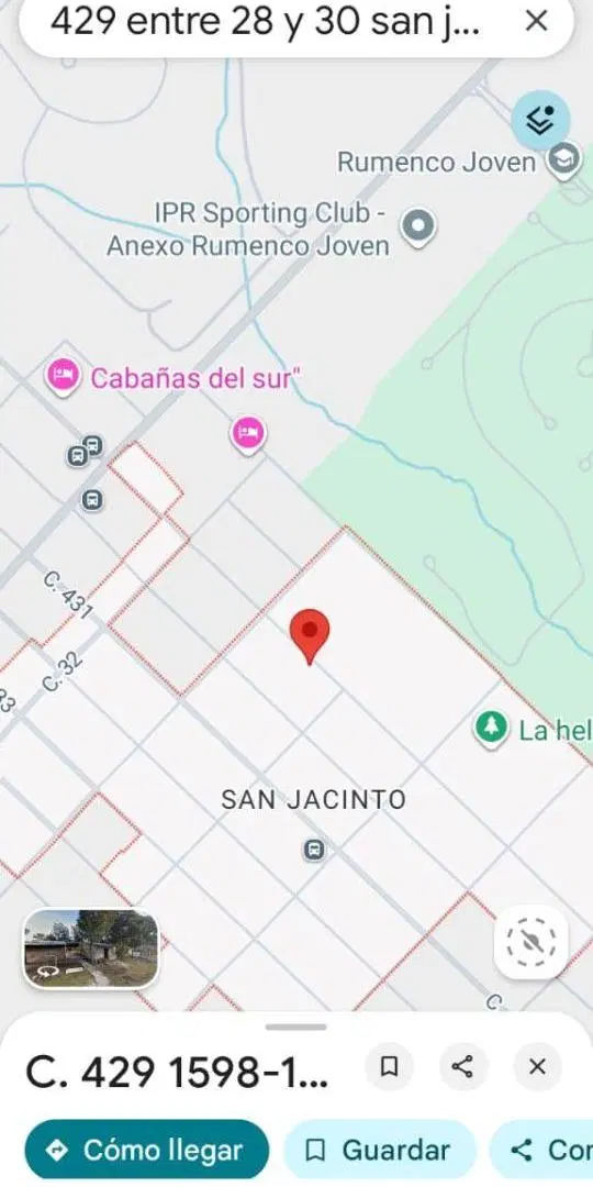 lote de 480 metros en San Jacinto 5