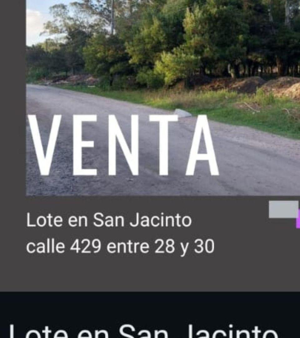 lote de 480 metros en San Jacinto