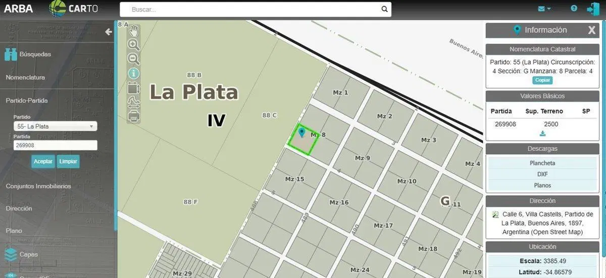 LOTE EN VENTA EN PH EN VILLA CASTELLS 2