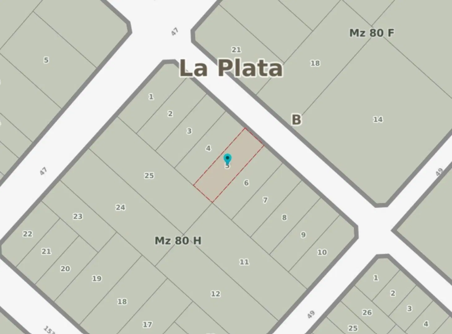 LOTE EN VENTA EN LOS HORNOS 432 M2 4