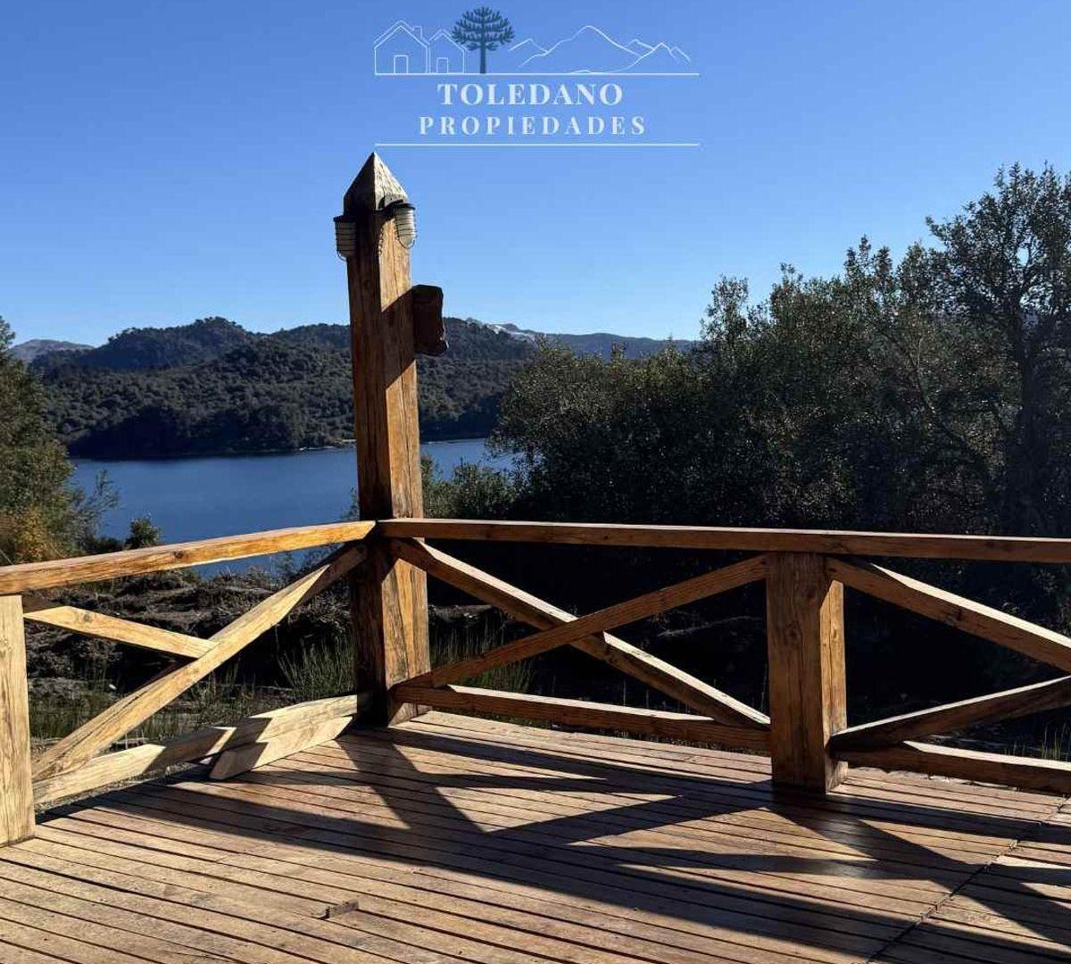 ALQUILER TURISTICO CABAÑA VISTA AL LAGO ALUMINE