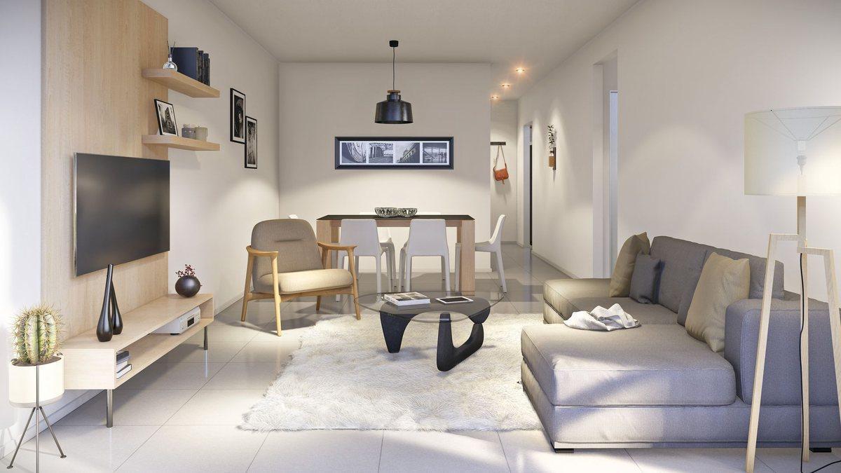 Departamento 2 Dorm. con Jardin en Merlo 5
