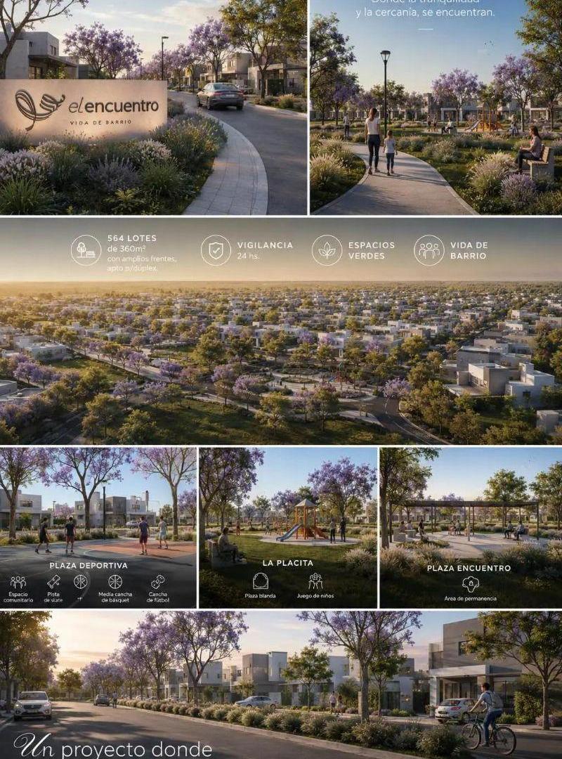 Foto de Oportunidad lote 474m² en barrio El Encuentro - Zona Sur, imagen 4