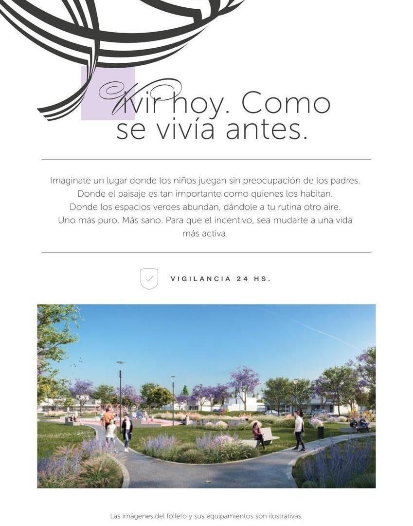 Foto de Oportunidad lote 474m² en barrio El Encuentro - Zona Sur, imagen 3