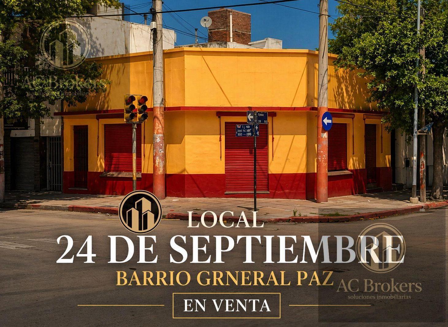 LOCAL ESQUINA 24 DE SEPTIEMBRE Alto Gral Paz