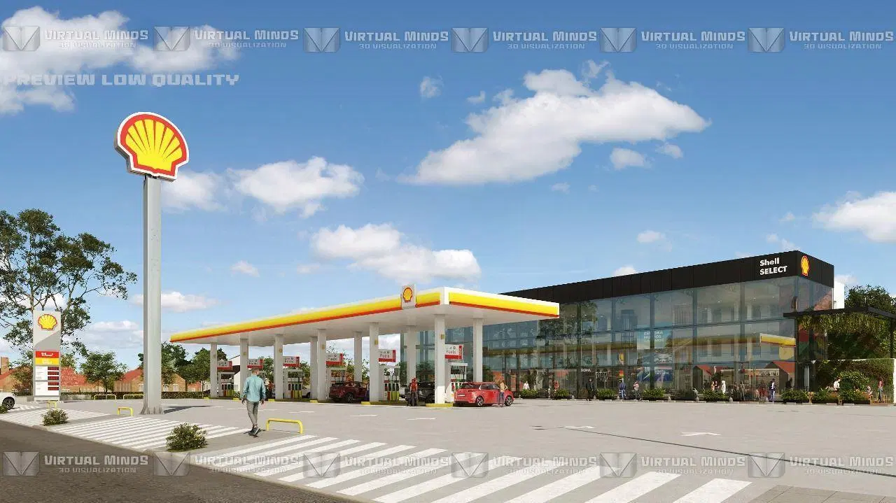 Módulos Comerciales en Alquiler - Pase Comercial Shell O'Higgins 2