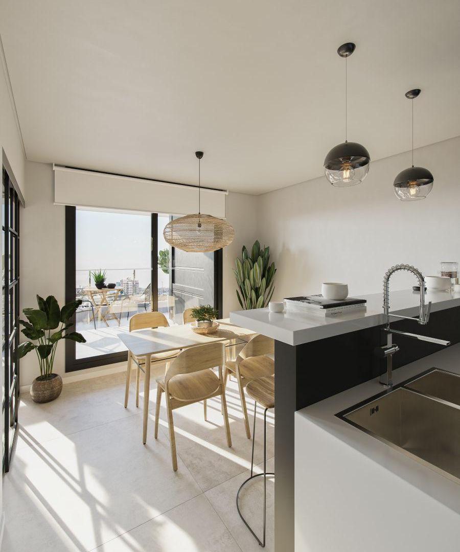 Departamento de 1 dormitorio en zona rio