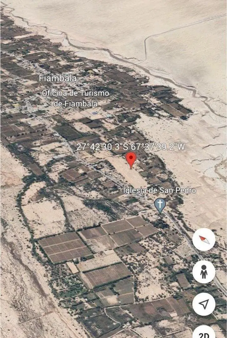 VENTA LOTE FIAMBALA CATAMARCA 1500 M2 DESARROLLO 3
