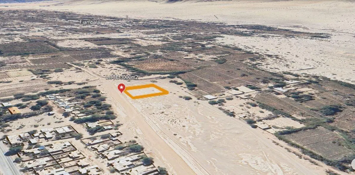 VENTA LOTE FIAMBALA CATAMARCA 3000 M2 DESARROLLO 4