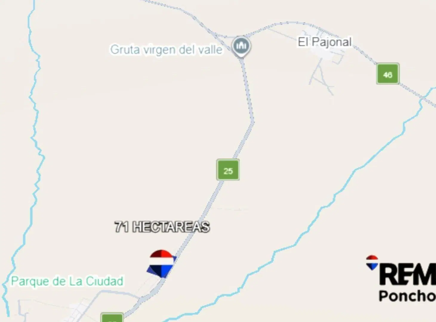 VENTA CAMPO INGRESO A VILLA POMAN RUTA 25 4