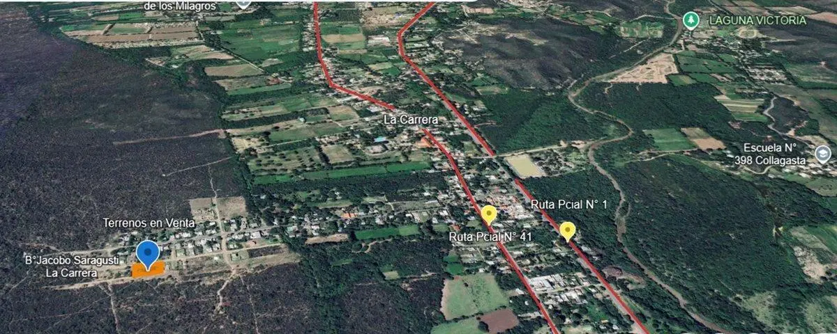SE VENDEN 3 TERRENOS EN LA CARRERA, FRAY M. ESQUIÚ 6