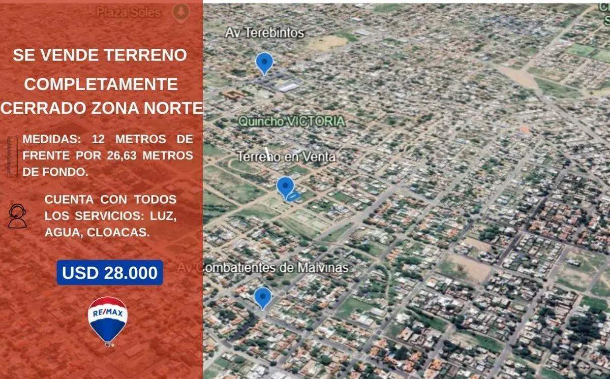 SE VENDE TERRENO CERRADO, NORTE CIUDAD CATAMARCA 2