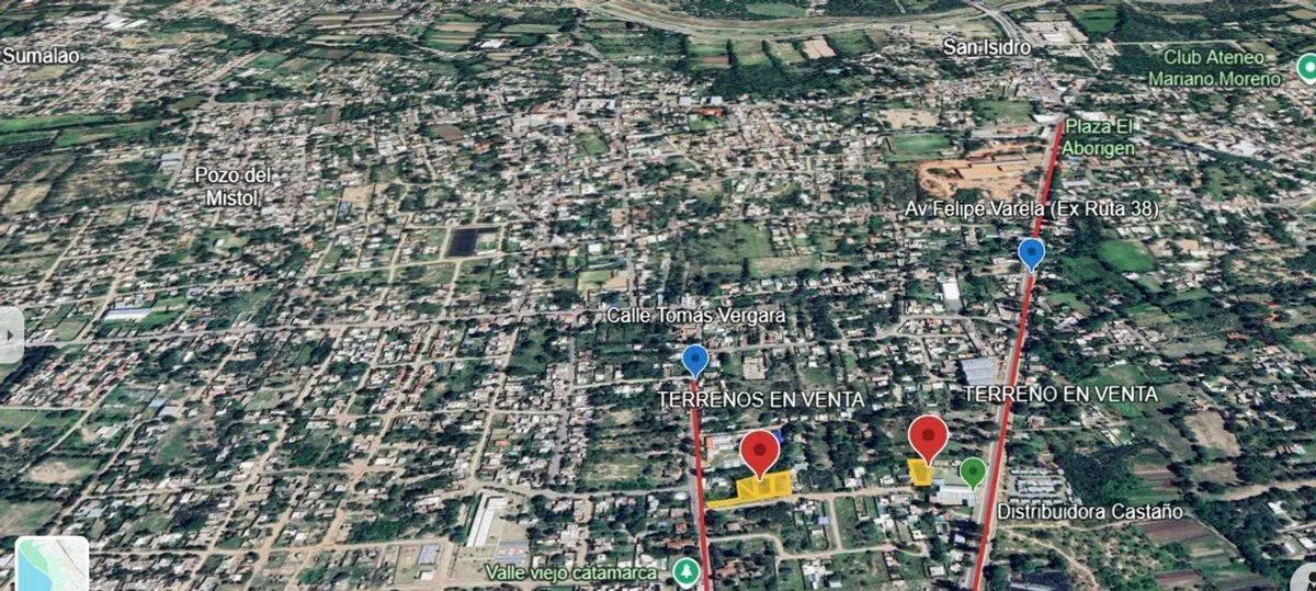 SE VENDEN TERRENOS EN SAN ISIDRO V.VIEJO CATAMARCA 2