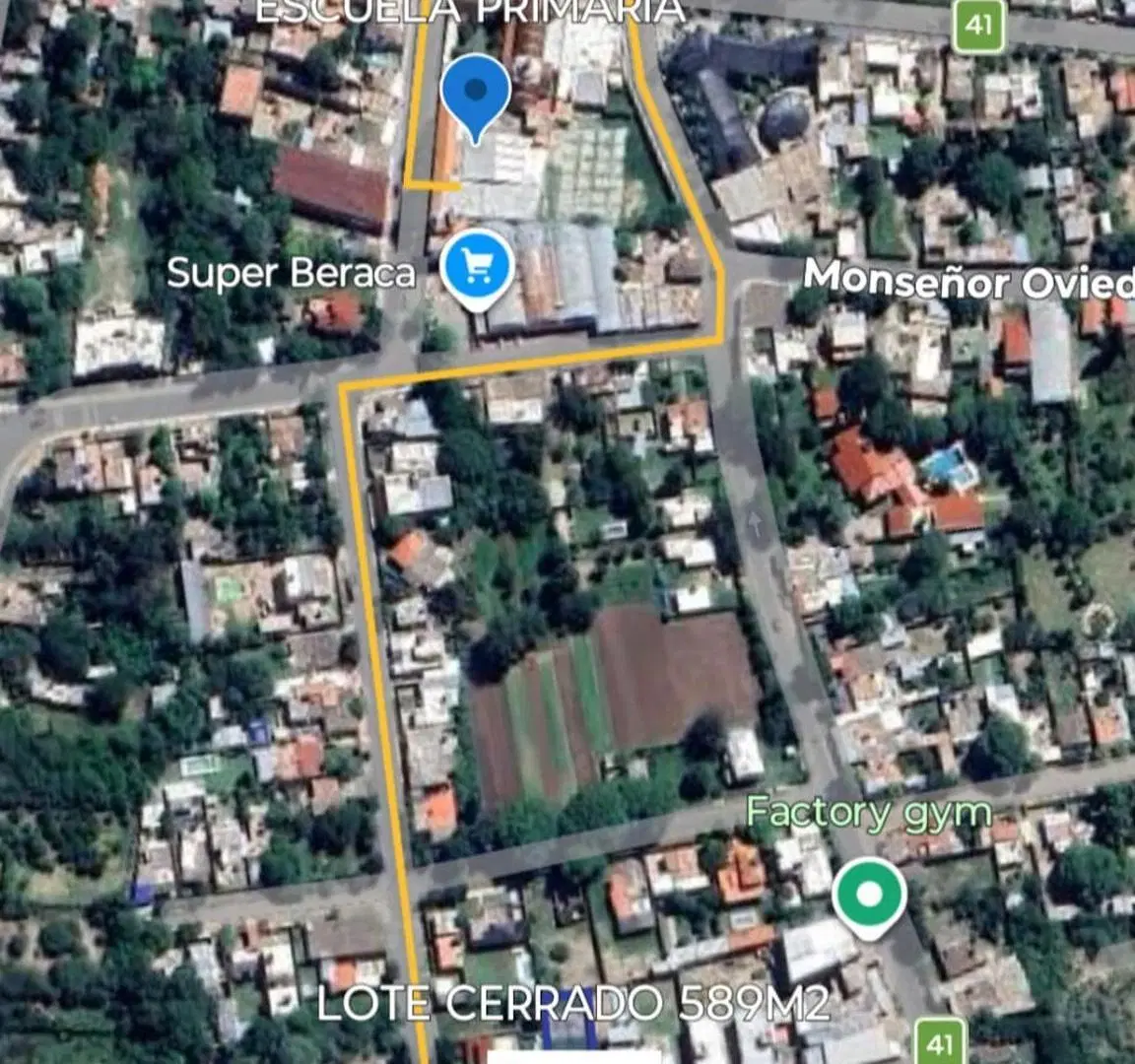 SE VENDE LOTE CERRADO 589M2 SAN ISIDRO VALLE VIEJO 3