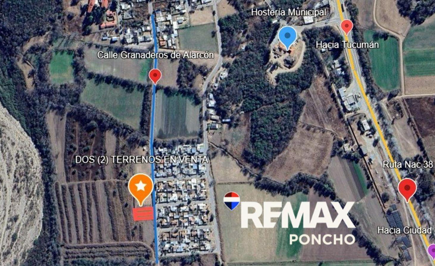 Foto de SE VENDEN 2 LOTES, 450 M2 C/U LA MERCED, CATAMARCA, imagen 2