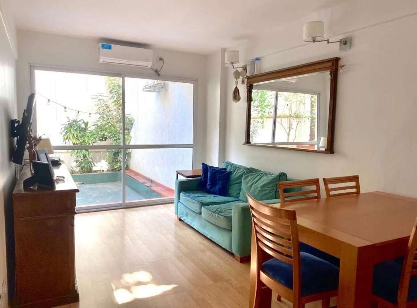 DEPARTAMENTO ALQUILER RECOLETA 3 DORMITORIOS PATIO 5