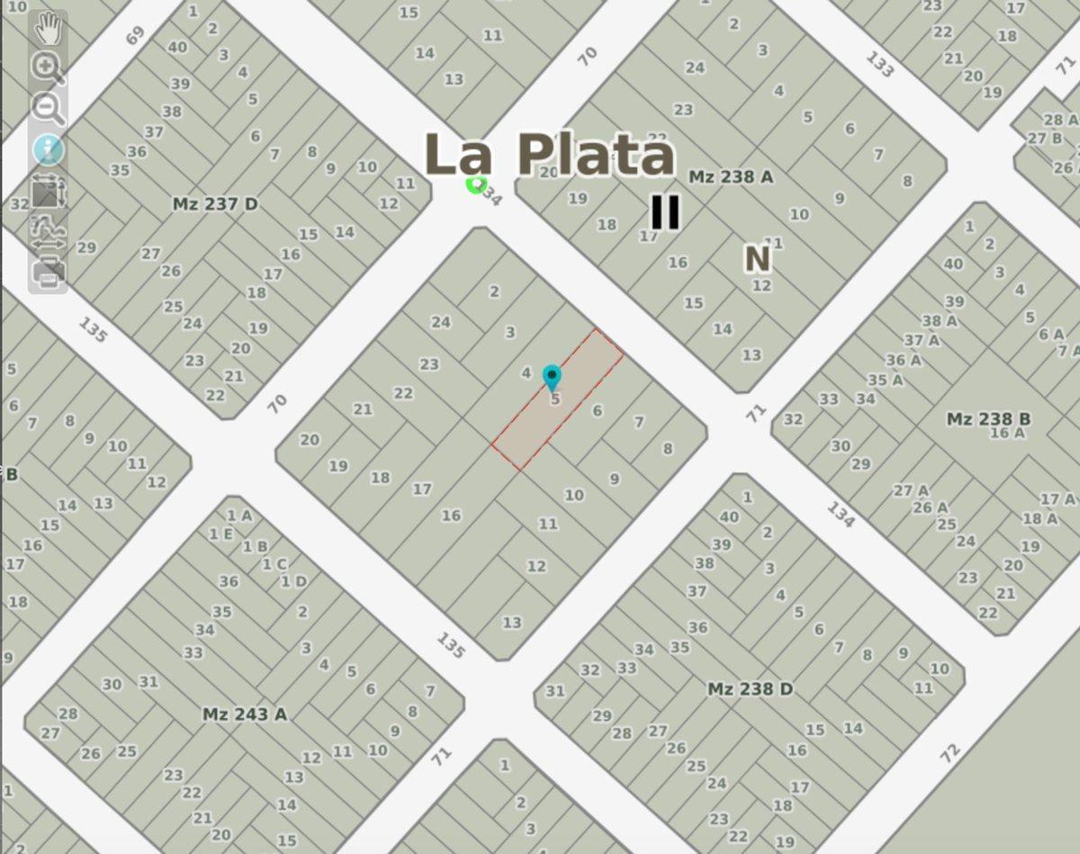 Foto de LOTE EN VENTA EN LOS HORNOS APTO DESARROLLO 15x60, imagen 1