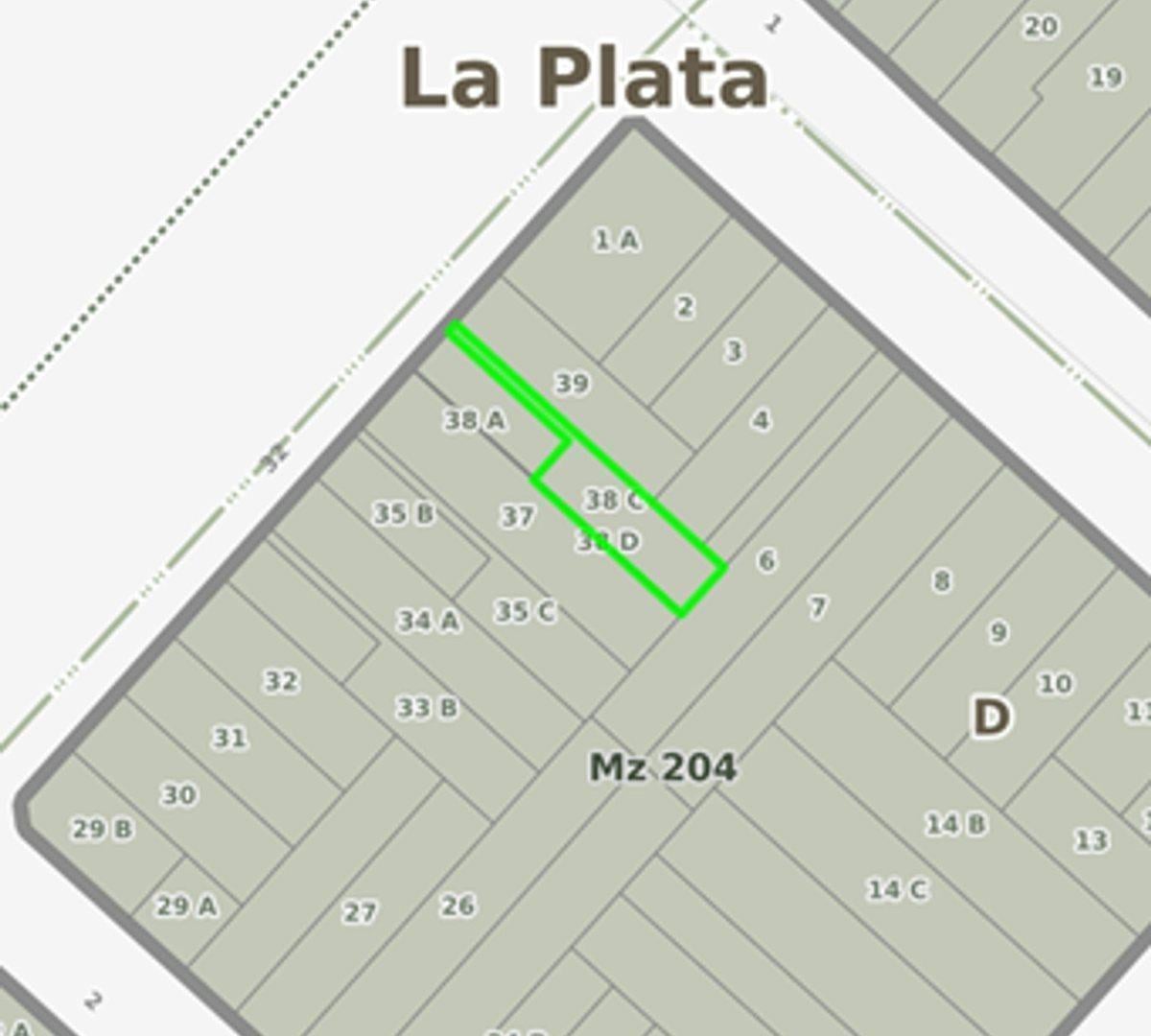 Foto de LOTE EN VENTA LA PLATA CASCO URBANO CERCA ACCESOS, imagen 2