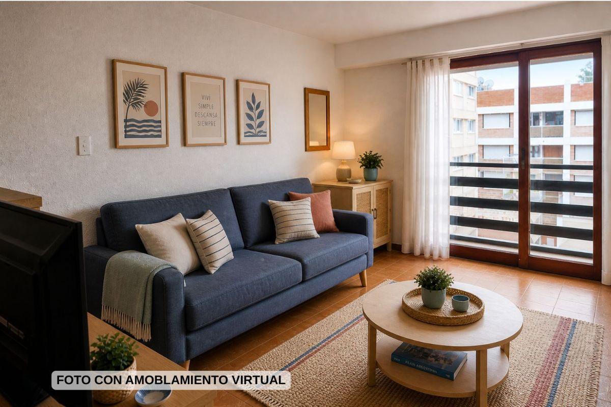 DEPARTAMENTO MONOAMBIENTE DIVIDO – EDIFICIO FRENTE AL MAR