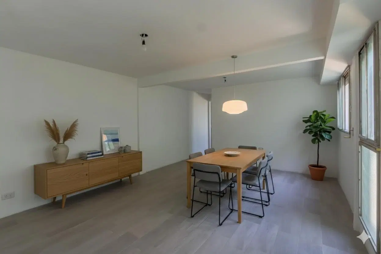 VENTA DEPARTAMENTO 2 AMBIENTES REFACCIONADO A NUEVO CON BALCON Y BAULERA 3
